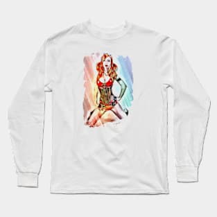 Punk Babe Long Sleeve T-Shirt